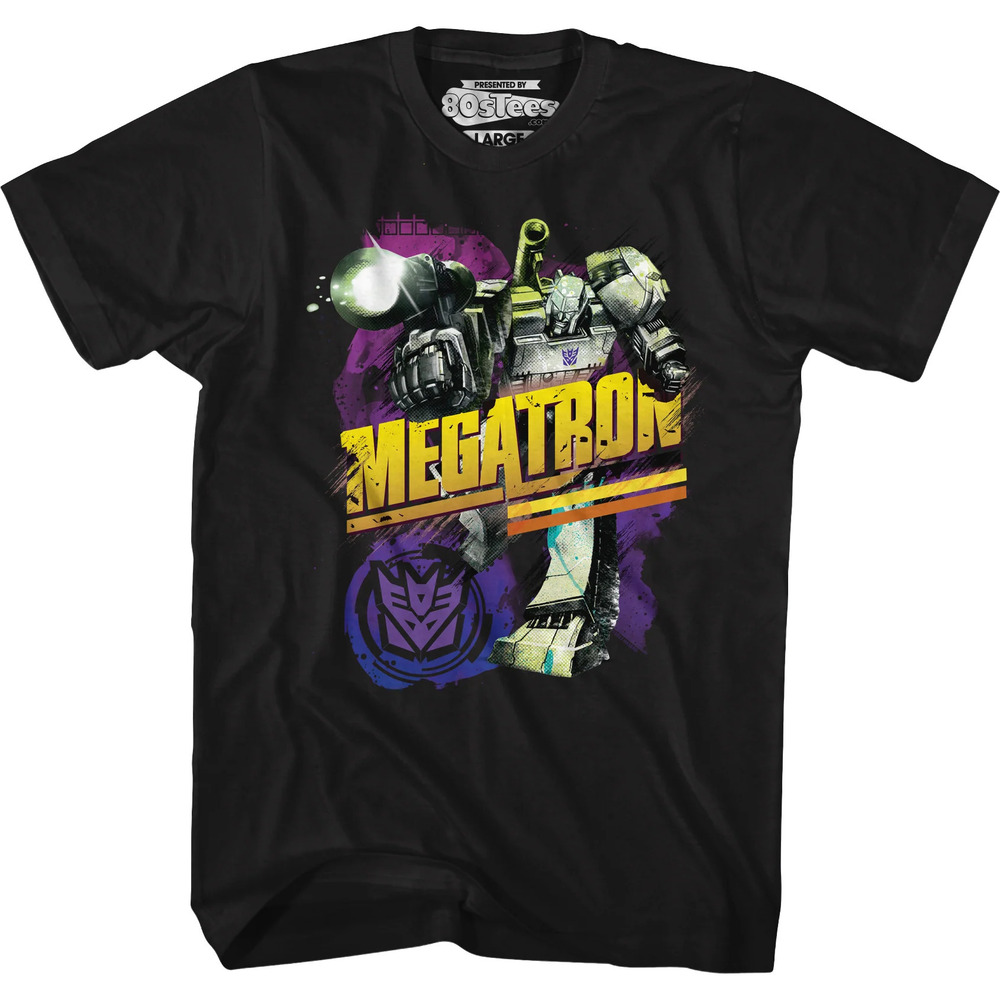 Gritty Megatron Transformers Tshirt